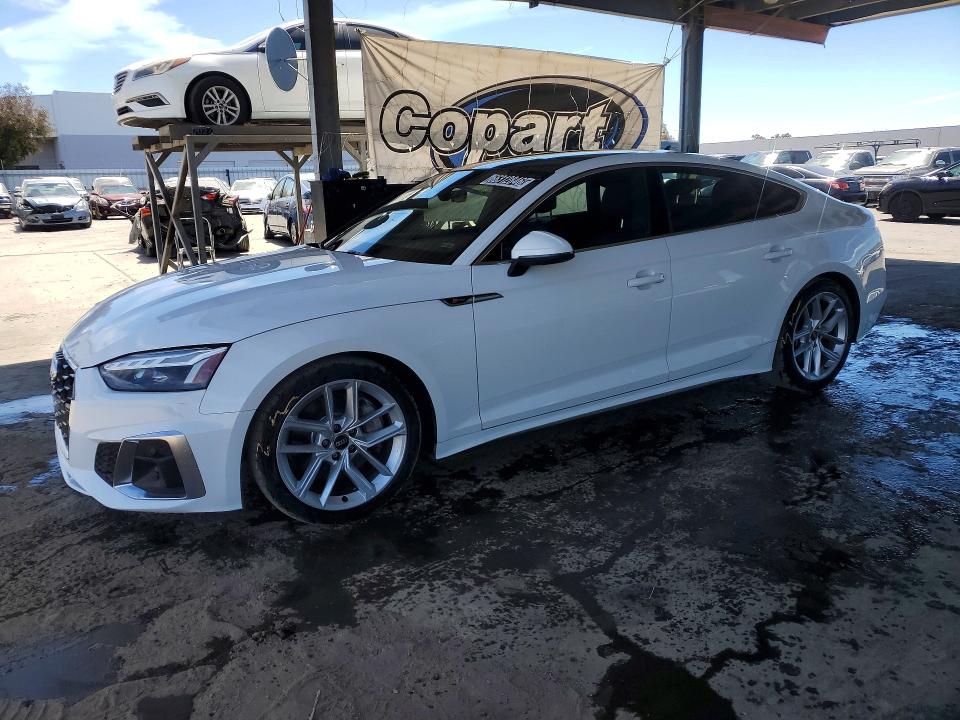 AUDI A5 2024 with VIN WAUFACF50RA052891 - Photo from auction