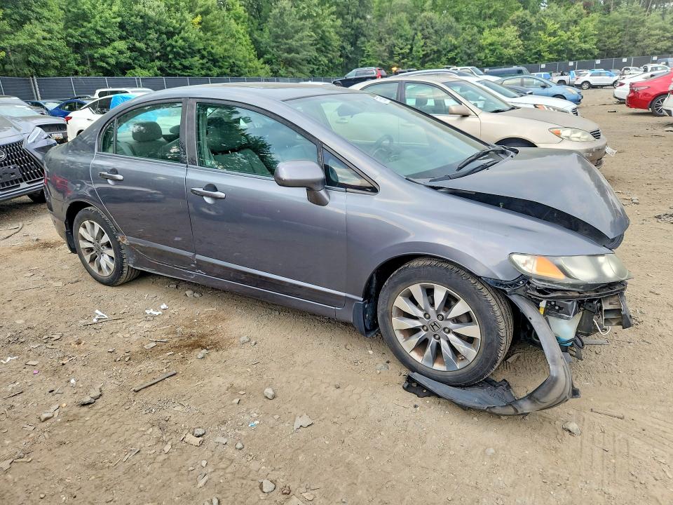 Photo 4 from auction – 2009 HONDA CIVIC with VIN 1HGFA16959L021149