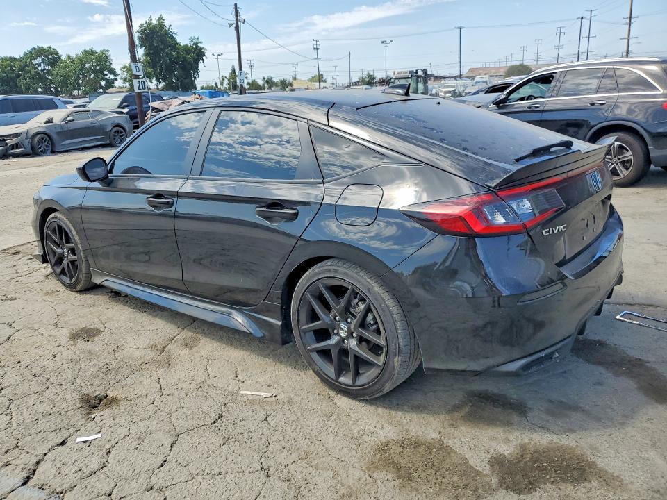 Photo 2 from auction – 2025 HONDA CIVIC with VIN 19XFL2H81SE017858