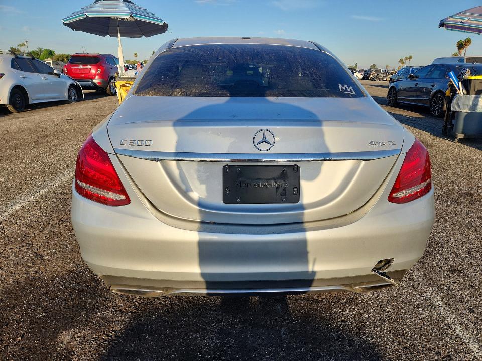Photo 6 from auction – 2015 MERCEDES-BENZ C with VIN 55SWF4KB3FU027359