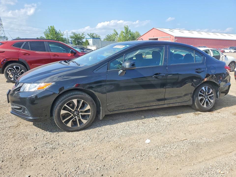 HONDA CIVIC 2013 с VIN 2HGFB2F53DH034889 - Снимка от търг