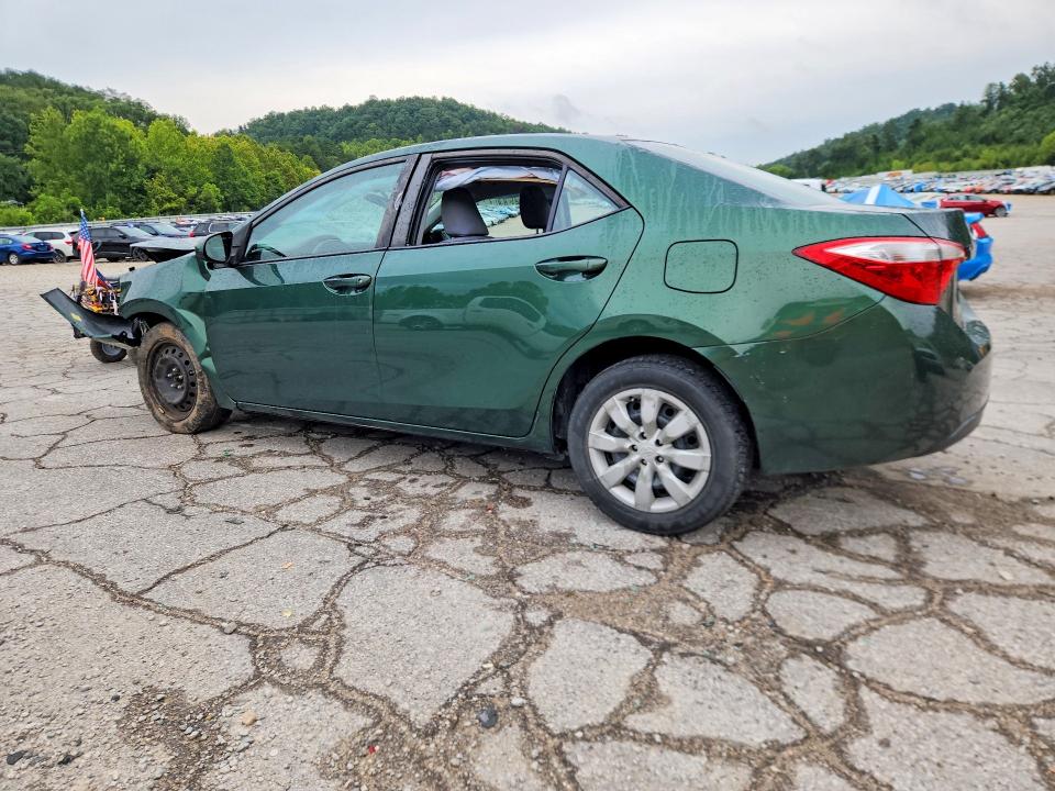 Photo 2 from auction – 2014 TOYOTA COROLLA with VIN 2T1BURHE4EC212348