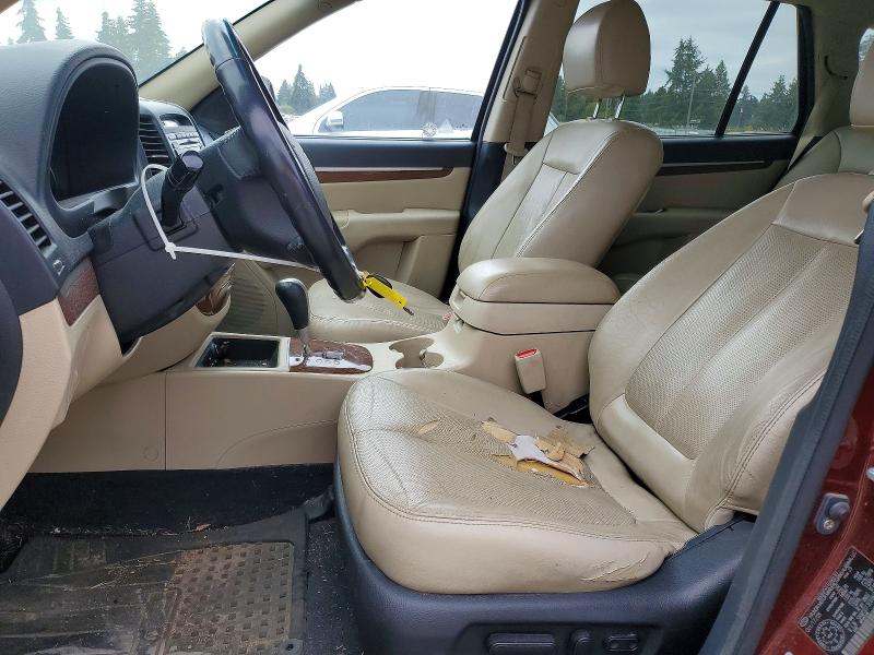 صورة رقم 7 من المزاد - 2009 HYUNDAI SANTA FE مع VIN 5NMSG13E69H256772