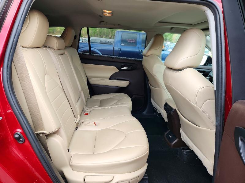Photo 11 from auction – 2021 TOYOTA HIGHLANDER with VIN 5TDHBRCH2MS527026