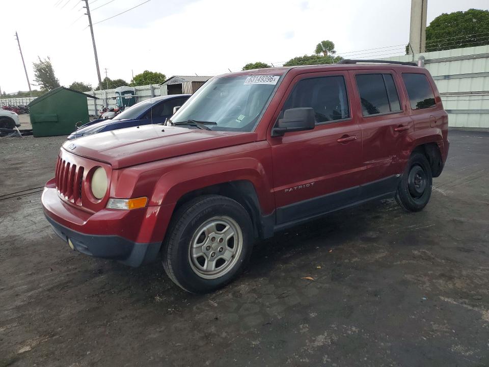 JEEP PATRIOT 2014 with VIN 1C4NJPBB8ED917374 - Photo from auction