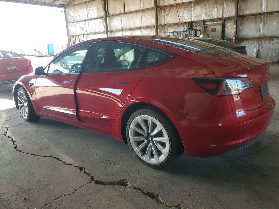 Photo 2 from auction – 2022 TESLA MODEL 3 with VIN 5YJ3E1EB5NF261972
