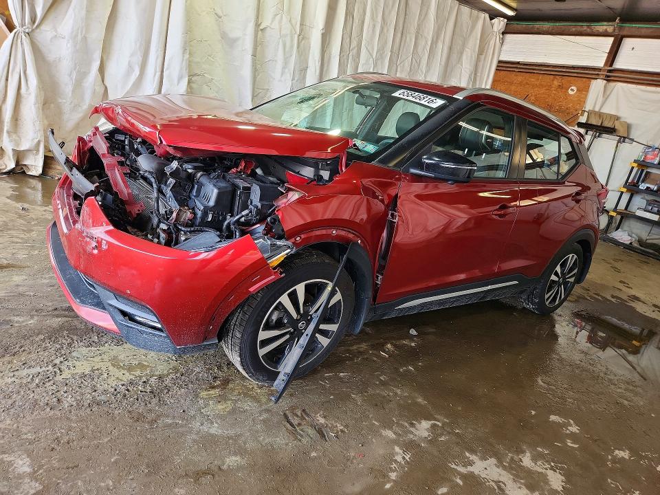 NISSAN KICKS 2019 with VIN 3N1CP5CU2KL499669 - Photo from auction