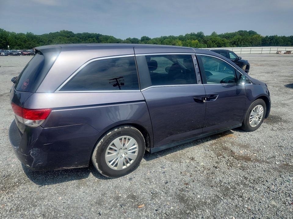 Photo 3 from auction – 2015 HONDA ODYSSEY with VIN 5FNRL5H22FB062902
