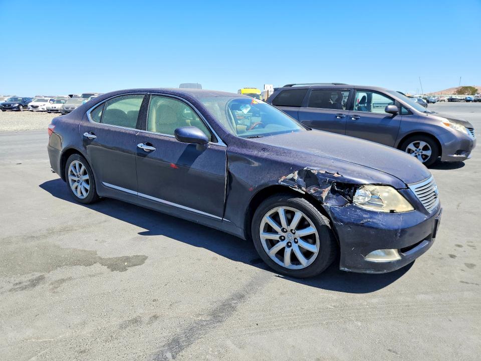 Photo 4 from auction – 2007 LEXUS LS with VIN JTHBL46F575003278