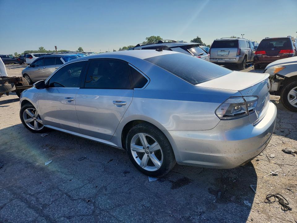 Photo 2 from auction – 2012 VOLKSWAGEN PASSAT with VIN 1VWBN7A31CC065922