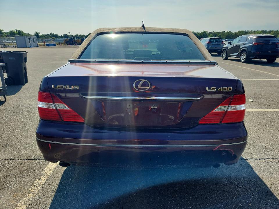 Photo 6 from auction – 2006 LEXUS LS with VIN JTHBN36F065047076
