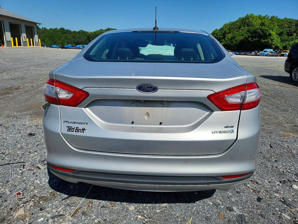 Photo 6 from auction – 2016 FORD FUSION with VIN 3FA6P0LU6GR130773