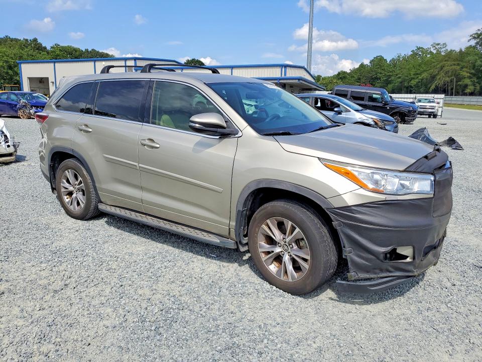 Photo 4 from auction – 2016 TOYOTA HIGHLANDER with VIN 5TDBKRFH0GS313044