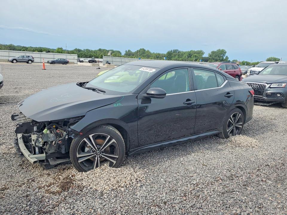 NISSAN SENTRA 2023 with VIN 3N1AB8DV8PY318728 - Photo from auction