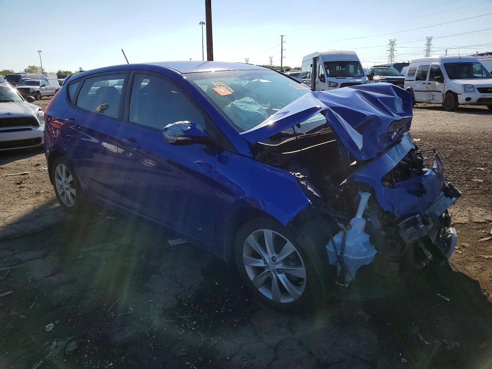 Photo 4 from auction – 2014 HYUNDAI ACCENT with VIN KMHCU5AE5EU182282