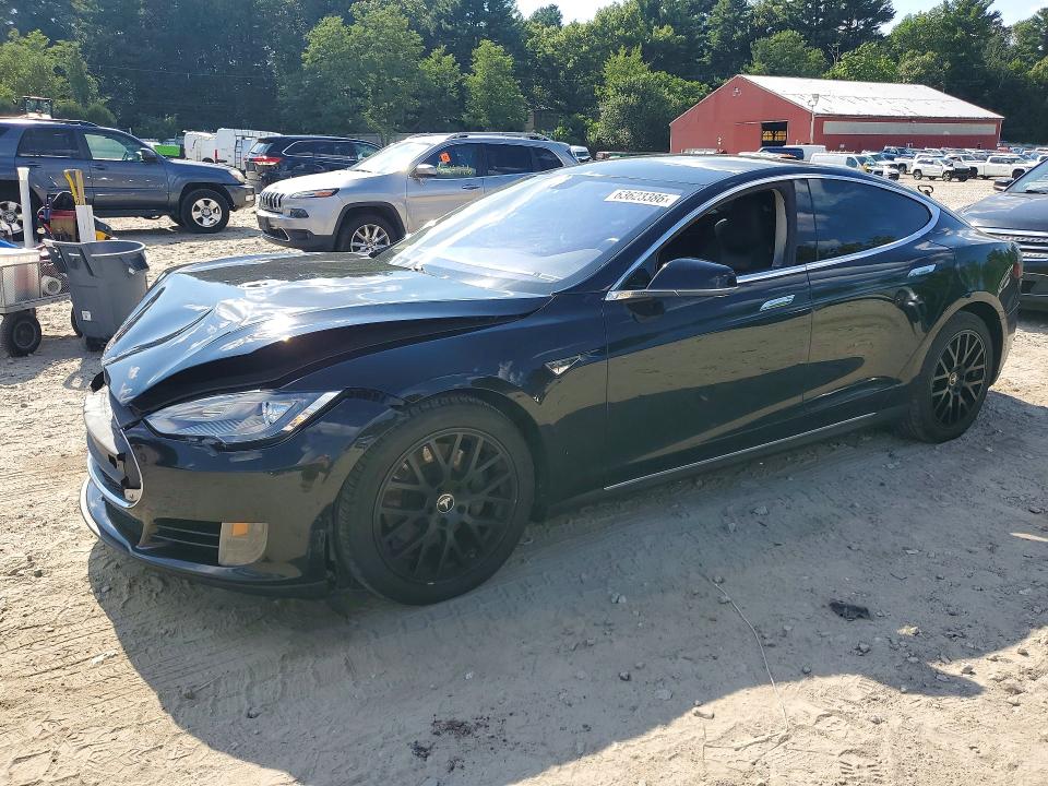 TESLA MODEL S 2013 with VIN 5YJSA1CG6DFP07616 - Photo from auction