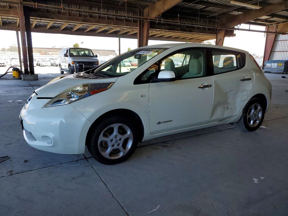 NISSAN LEAF 2012 with VIN JN1AZ0CP5CT016199 - Photo from auction