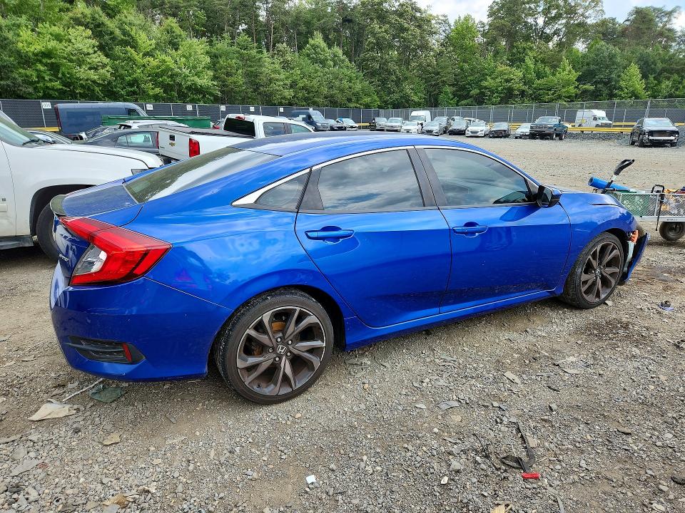 Photo 3 from auction – 2020 HONDA CIVIC with VIN 2HGFC2F86LH572749