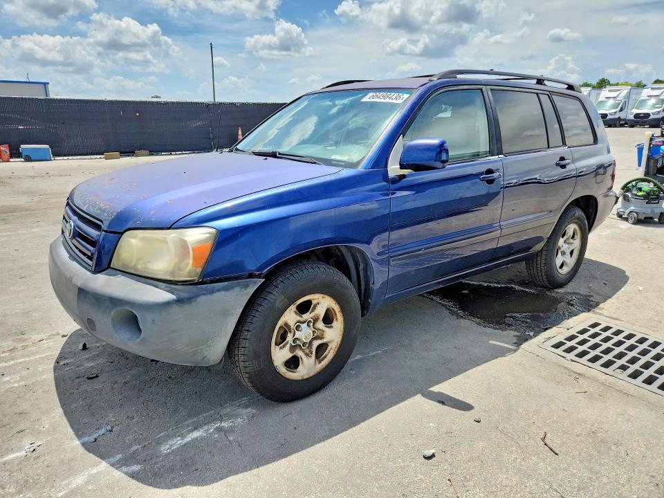 TOYOTA HIGHLANDER 2005 with VIN JTEGD21A550111717 - Photo from auction