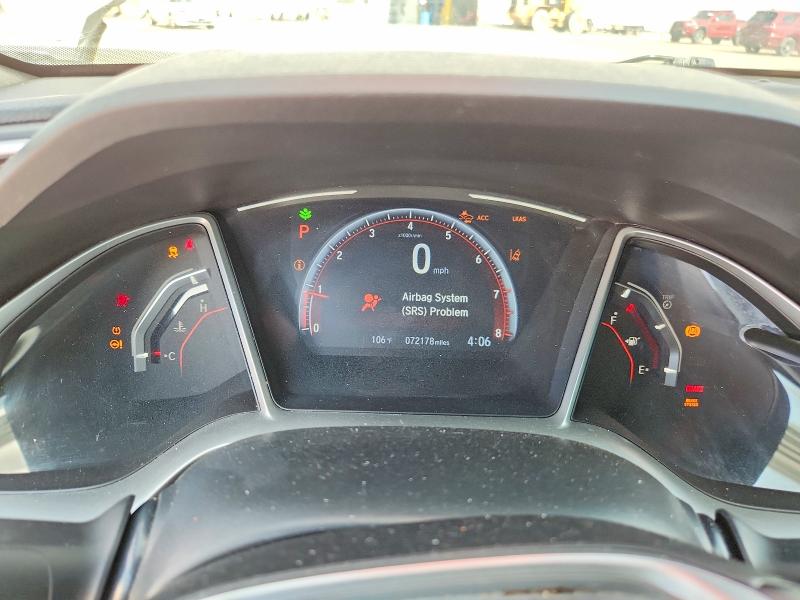 Photo 9 from auction – 2019 HONDA CIVIC with VIN 2HGFC2F82KH503703