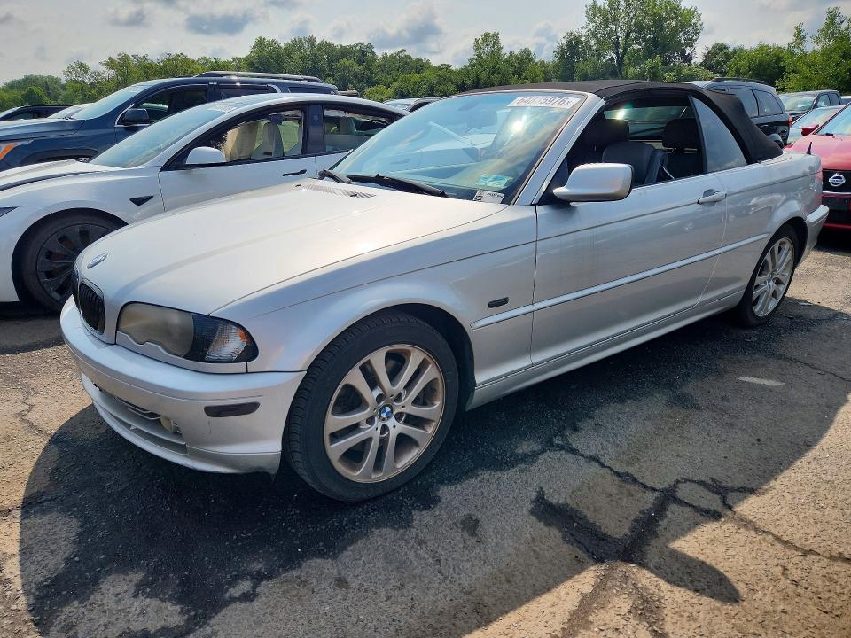 BMW 330 2001 with VIN WBABS53471JU88192 - Photo from auction