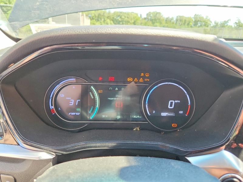 Photo 9 from auction – 2022 KIA NIRO EV with VIN KNDCC3LG2N5159515