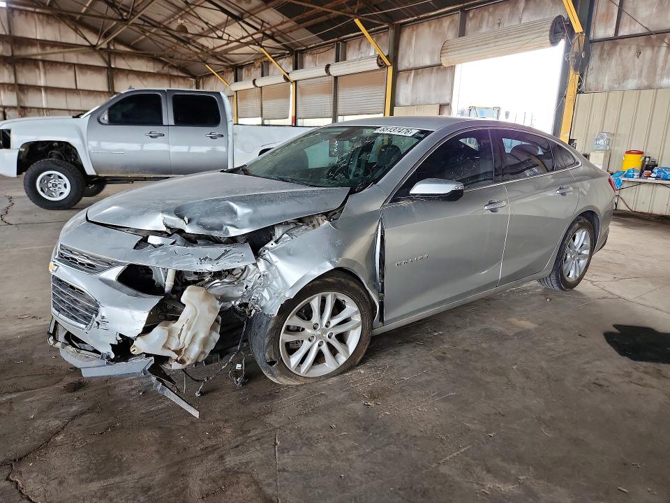 CHEVROLET MALIBU 2018 with VIN 1G1ZD5ST2JF155480 - Photo from auction