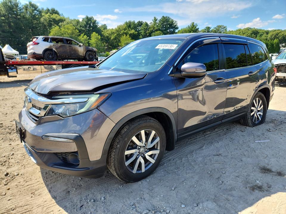 HONDA PILOT 2019 with VIN 5FNYF6H50KB069103 - Photo from auction