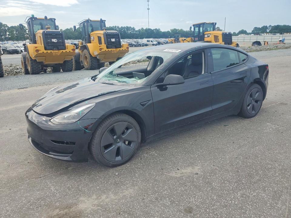 TESLA MODEL 3 2022 with VIN 5YJ3E1EB4NF111061 - Photo from auction