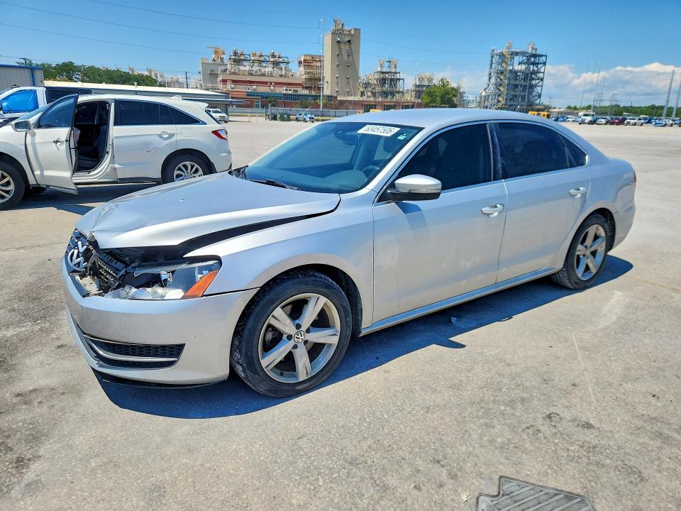 Photo 1 from auction – 2014 VOLKSWAGEN PASSAT with VIN 1VWBT7A38EC075047