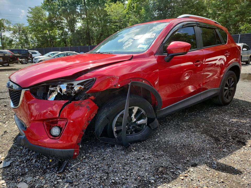MAZDA CX-5 2015 with VIN JM3KE4CY4F0457025 - Photo from auction