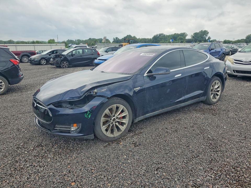 TESLA MODEL S 2015 with VIN 5YJSA1H22FFP69711 - Photo from auction