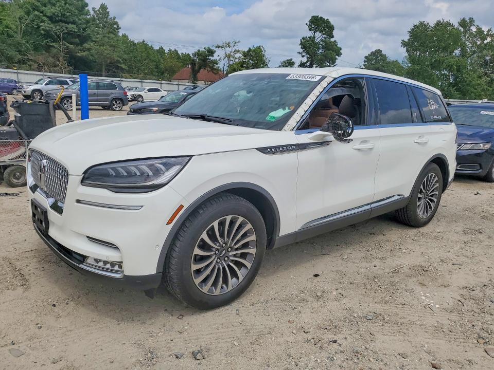 Photo 1 from auction – 2020 LINCOLN AVIATOR with VIN 5LM5J7XC8LGL27987