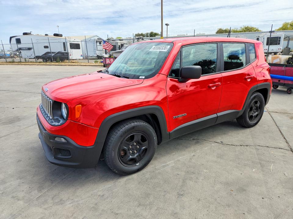 JEEP RENEGADE 2017 with VIN ZACCJAAB7HPE79555 - Photo from auction