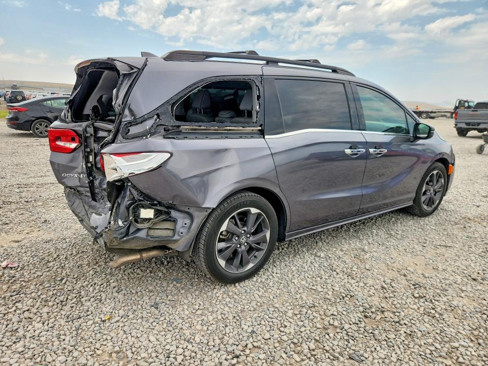 Photo 3 from auction – 2022 HONDA ODYSSEY with VIN 5FNRL6H91NB045834