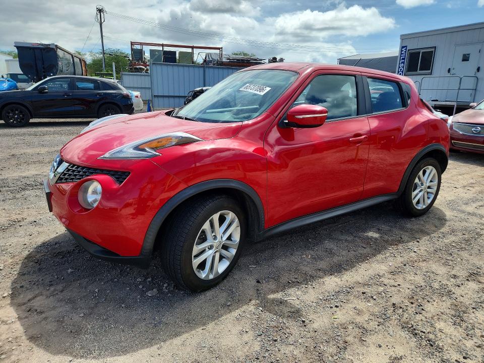 NISSAN JUKE 2016 مع رقم تعريف المركبة JN8AF5MR0GT607733 - صورة من المزاد