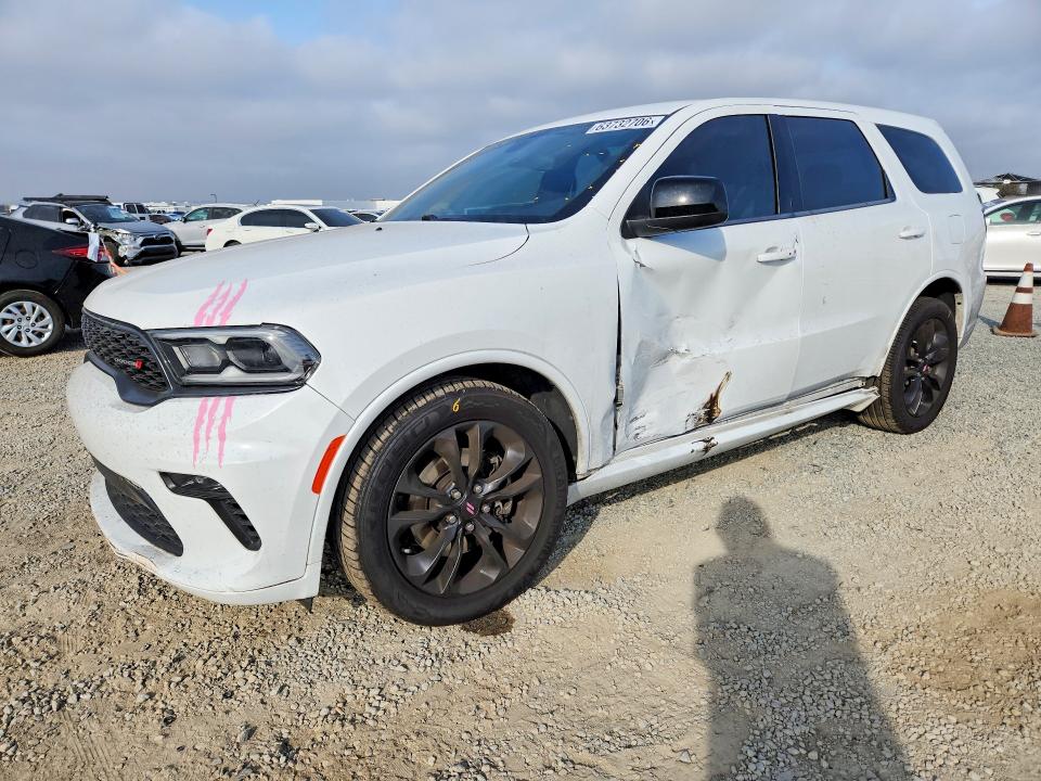 DODGE DURANGO 2021 with VIN 1C4RDHDG8MC519349 - Photo from auction