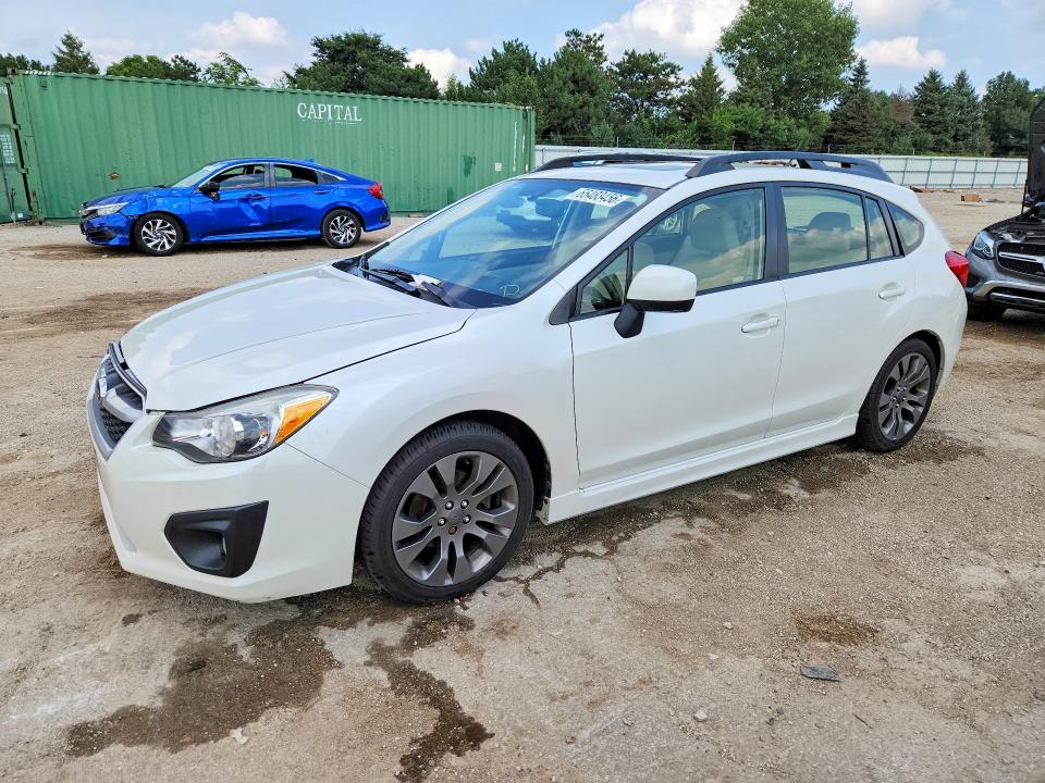 SUBARU IMPREZA 2013 with VIN JF1GPAS66D2863273 - Photo from auction
