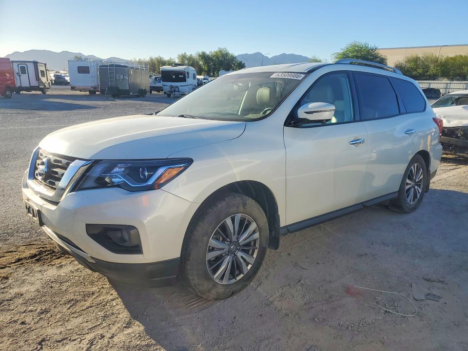 NISSAN PATHFINDER 2018 with VIN 5N1DR2MM1JC642741 - Photo from auction