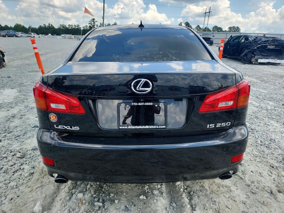 Photo 6 from auction – 2007 LEXUS IS 250 with VIN JTHBK262275025842