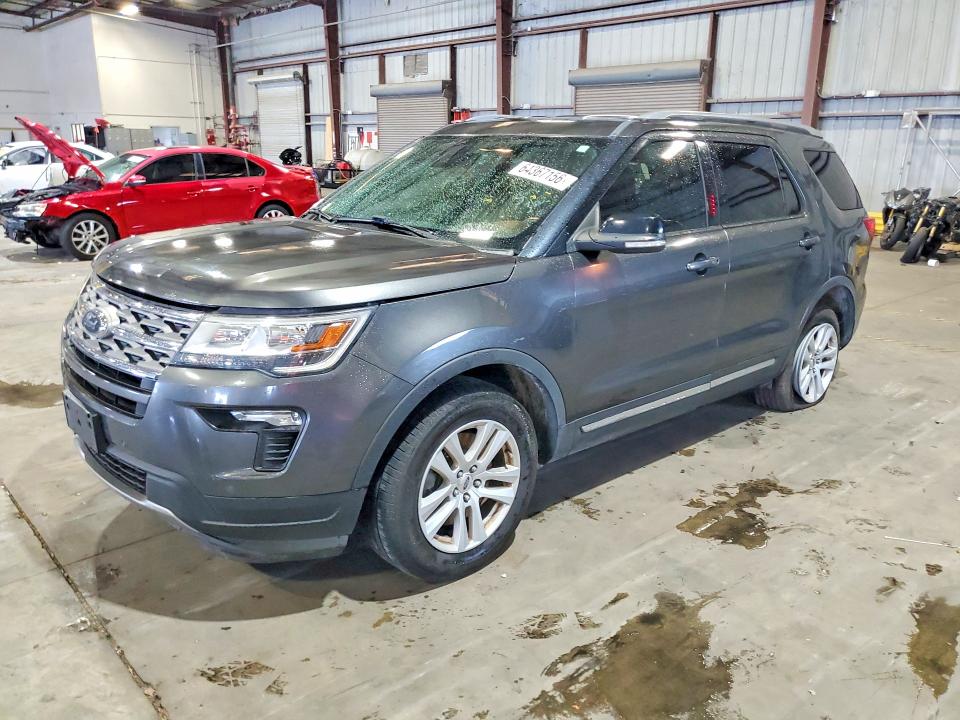 FORD EXPLORER 2018 with VIN 1FM5K8D8XJGA75100 - Photo from auction
