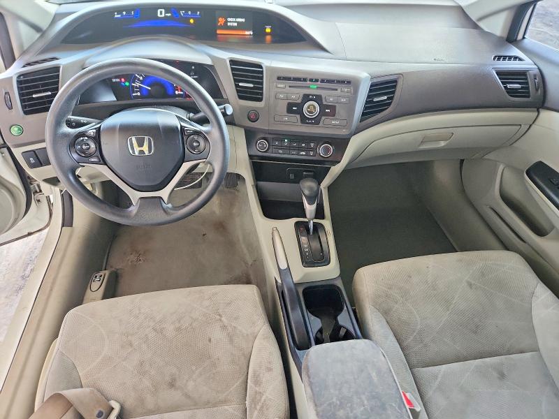 Photo 8 from auction – 2012 HONDA CIVIC with VIN 19XFB2F51CE366791