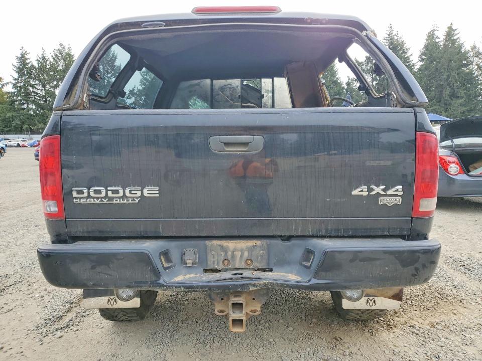 Photo 6 from auction – 2003 DODGE RAM 2500 with VIN 3D3KU28D03G838844