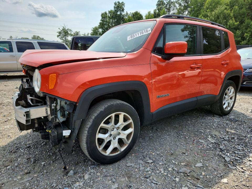 JEEP RENEGADE 2017 with VIN ZACCJBBB2HPF23515 - Photo from auction