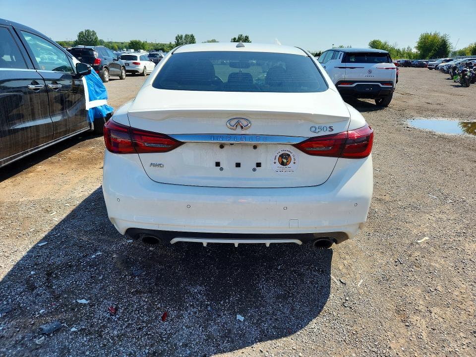 Photo 6 from auction – 2018 INFINITI Q50 with VIN JN1FV7AR5JM700269