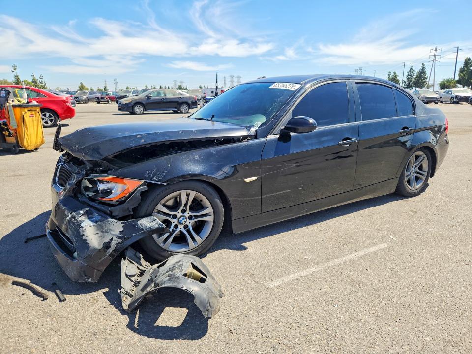 BMW 328 2008 with VIN WBAVA37588NL18014 - Photo from auction
