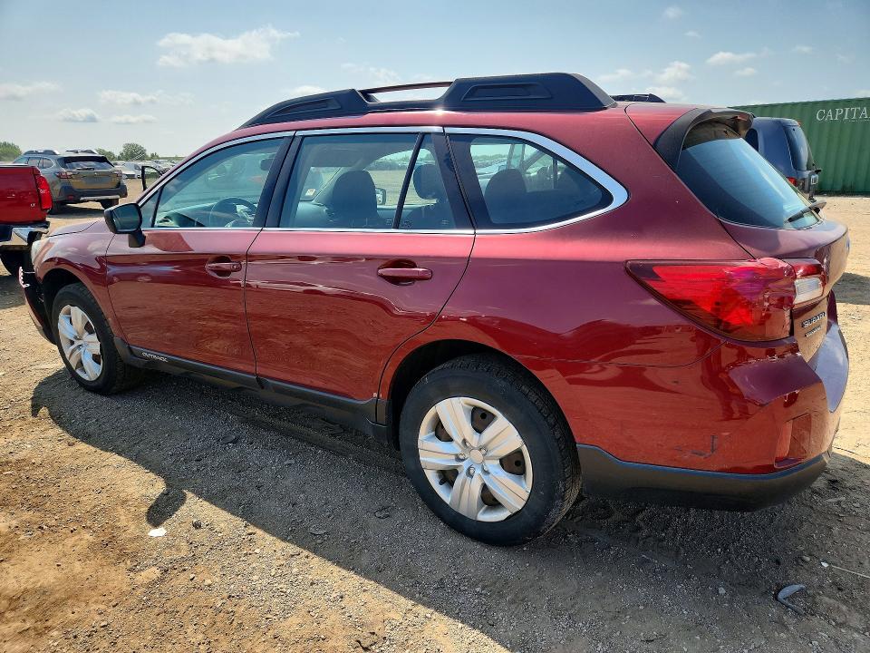 Photo 2 from auction – 2016 SUBARU OUTBACK with VIN 4S4BSAAC1G3291002