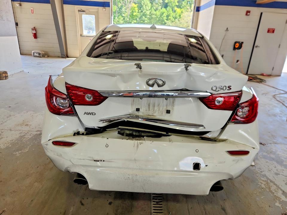 Photo 6 from auction – 2014 INFINITI Q50 with VIN JN1BV7AR6EM694275