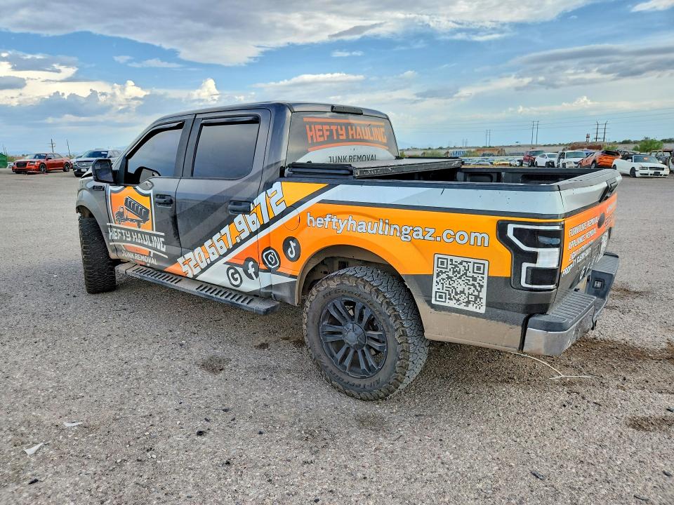 Снимка 2 от търг – 2018 FORD F150 с VIN 1FTEW1E55JKF55501