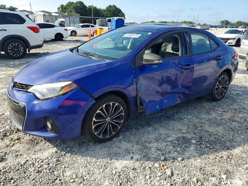 TOYOTA COROLLA 2014 with VIN 2T1BURHE4EC182669 - Photo from auction